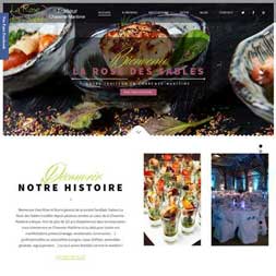 Création du site internet à Bordeaux de la Rose des Sables