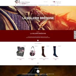 Projet web La Sellerie Brédoise à Bordeaux