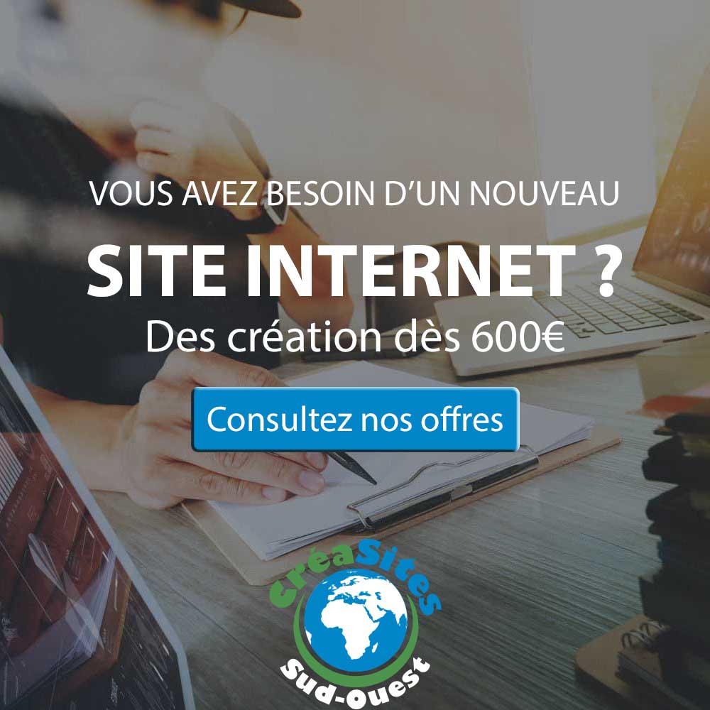 votre projet de création de site internet sur mobile